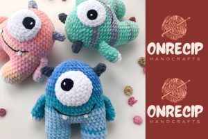 Read more about the article Amigurumi monster free pattern