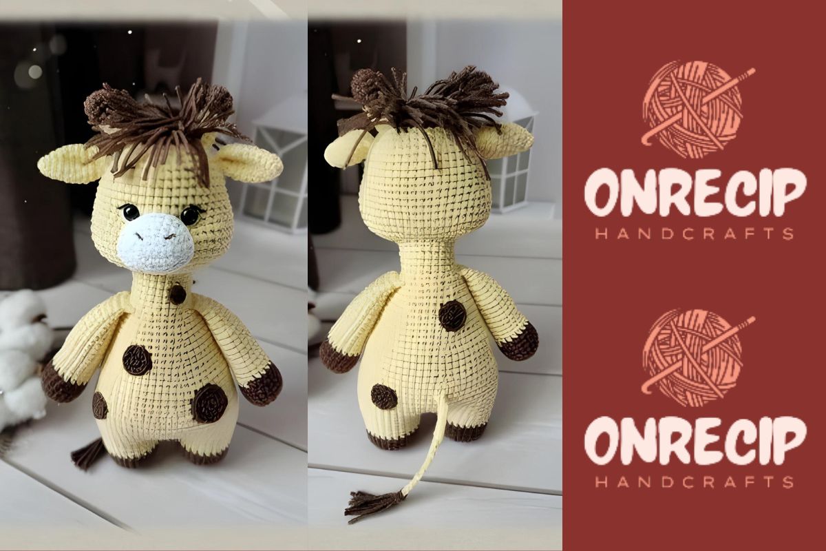 Crochet Giraffe Girl Amigurumi Free Pattern - onrecip
