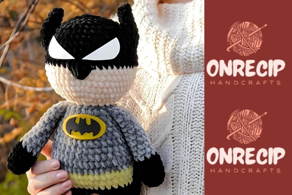 Plush Crochet Batman Amigurumi Free Pattern – onrecip