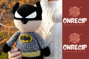 Read more about the article Plush Crochet Batman Amigurumi Free Pattern