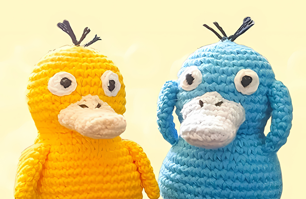 You are currently viewing Psyduck Crochet Pokemon Free Amigurumi Pattern