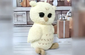 Read more about the article Amigurumi Crochet White Plush Owl Pattern