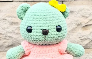Read more about the article Amigurumi Cute Plush Bear Free Pattern