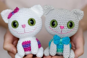 Read more about the article CATS AMIGURUMI CROCHET PATTERN