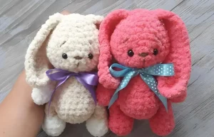 Read more about the article Crochet Soft bunny free amigurumi pattern