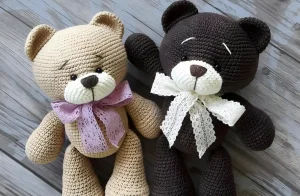 Read more about the article Crochet bear free amigurumi pattern