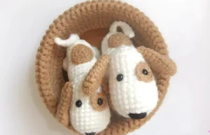 Read more about the article Crochet little dog amigurumi pattern