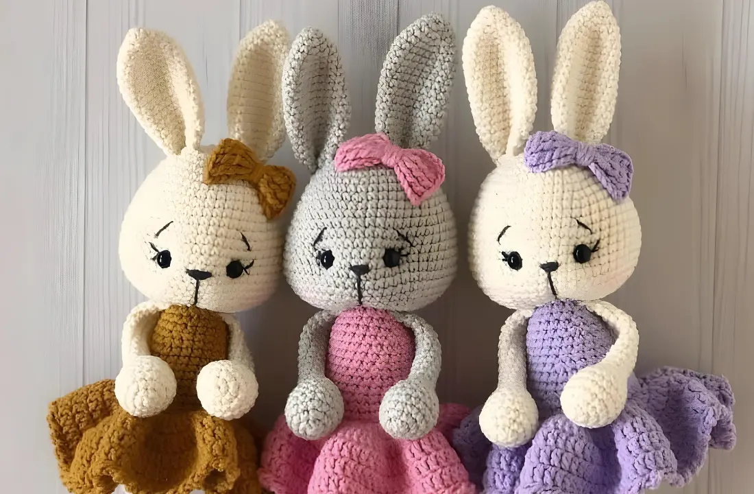 You are currently viewing Free crochet bunny pattern
