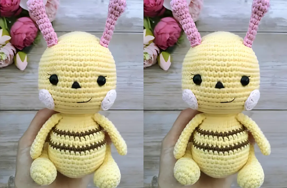 You are currently viewing Free crochet pattern amigurumi bee