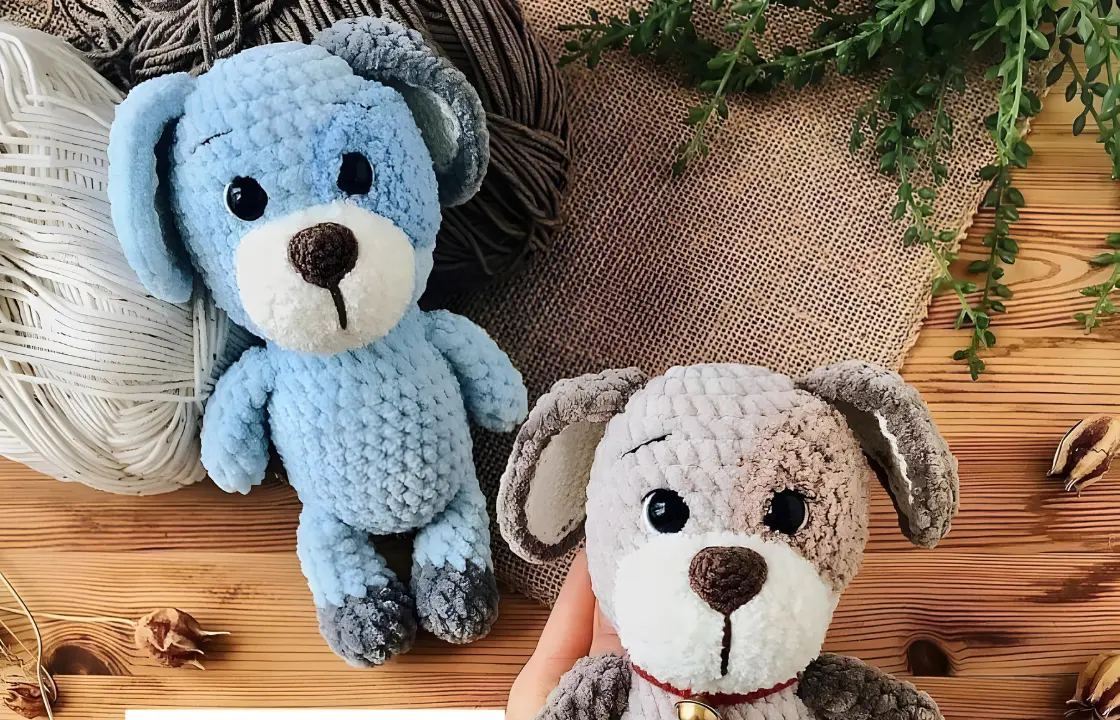 You are currently viewing Free crochet plush dog pattern