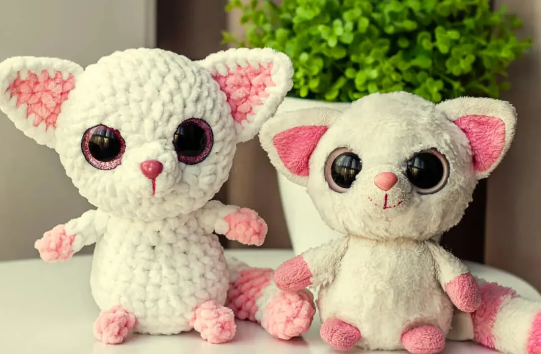 You are currently viewing Free crochet plush lemur pattern