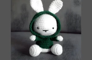 Read more about the article Hoodie bunny amigurumi crochet pattern