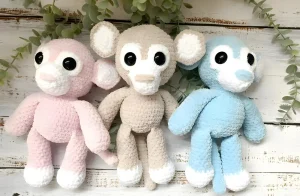 Read more about the article Plush monkey crochet pattern