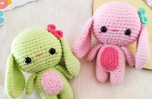 Read more about the article Spring bunny free crochet pattern