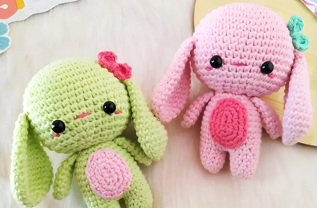You are currently viewing Spring bunny free crochet pattern