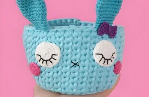 Read more about the article bunny basket free pattern