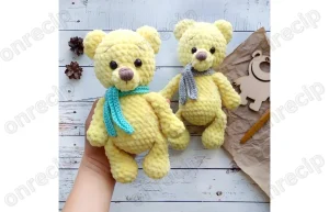 Read more about the article Amigurumi Crochet Yellow Bear Free Pattern