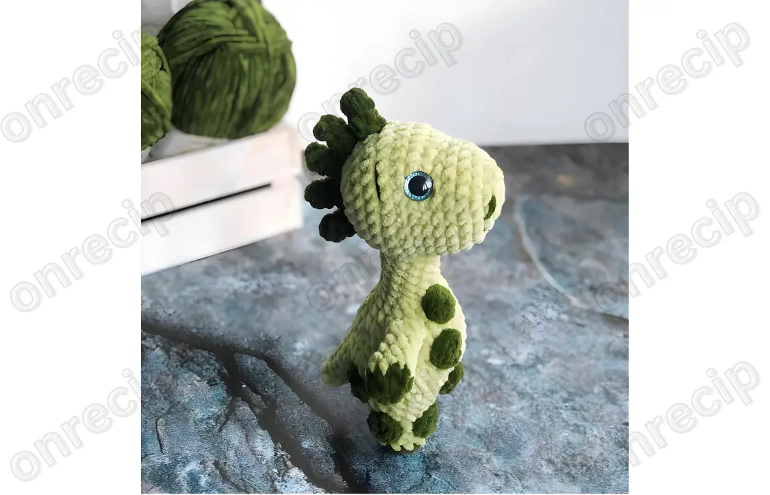 You are currently viewing Amigurumi Dinosaur Crochet Free Pattern