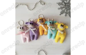 Read more about the article Amigurumi Keychain Goby bull Free Pattern