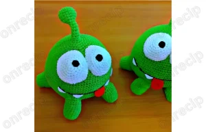 Read more about the article Amigurumi Knitted Om-Nom Free Pattern