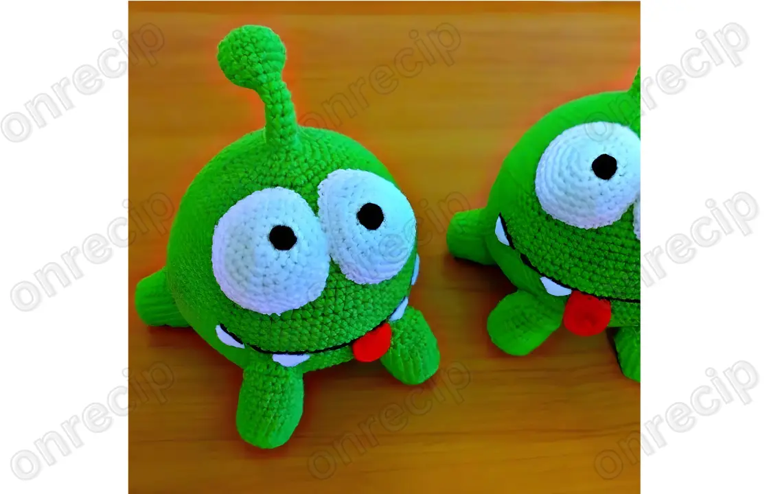 You are currently viewing Amigurumi Knitted Om-Nom Free Pattern