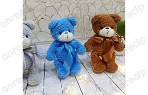 Read more about the article Amigurumi Plush Teddy Bear Free Pattern