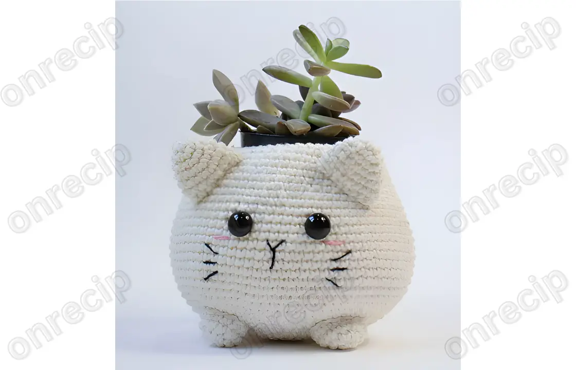 You are currently viewing Amigurumi Pot Cat Free Pattern