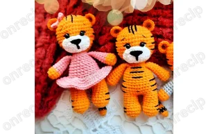 Read more about the article Amigurumi Tiger Crochet Free Pattern