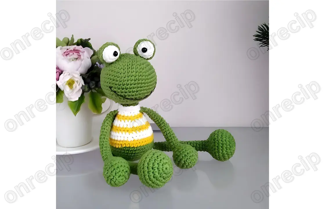 You are currently viewing Amigurumi frog free crochet pattern