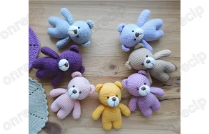 Read more about the article Amigurumi little bear free crochet pattern