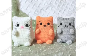 Read more about the article Amigurumi plush kitten free pattern
