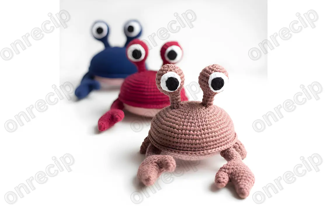You are currently viewing Crochet crab amigurumi free pattern