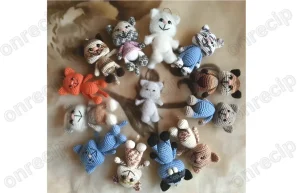 Read more about the article Crochet kitten free amigurumi pattern