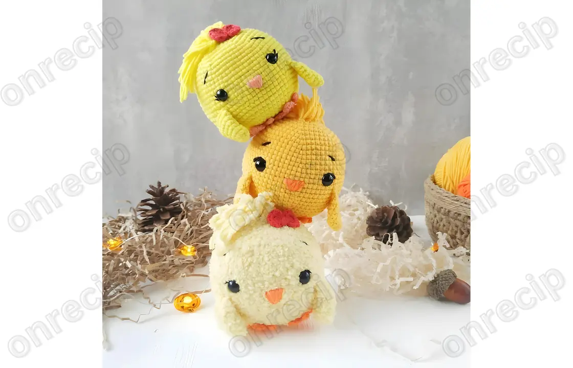 You are currently viewing Free Amigurumi Crochet Pattern: Adorable Amigurumi Chick