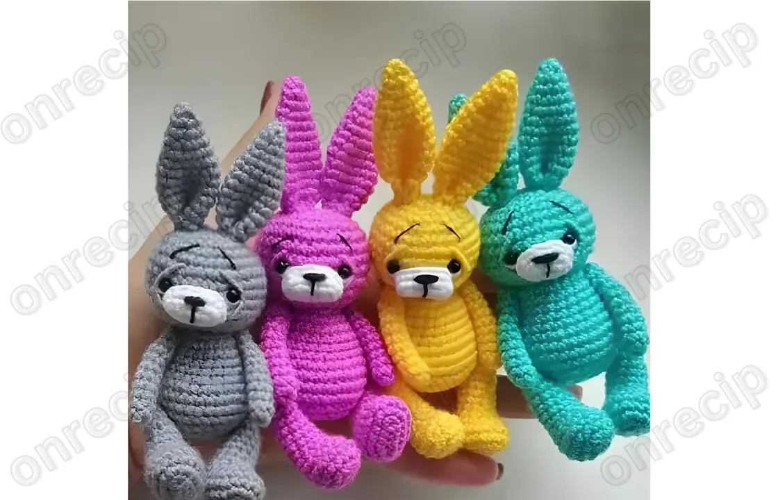 You are currently viewing Free amigurumi bunny crochet pattern