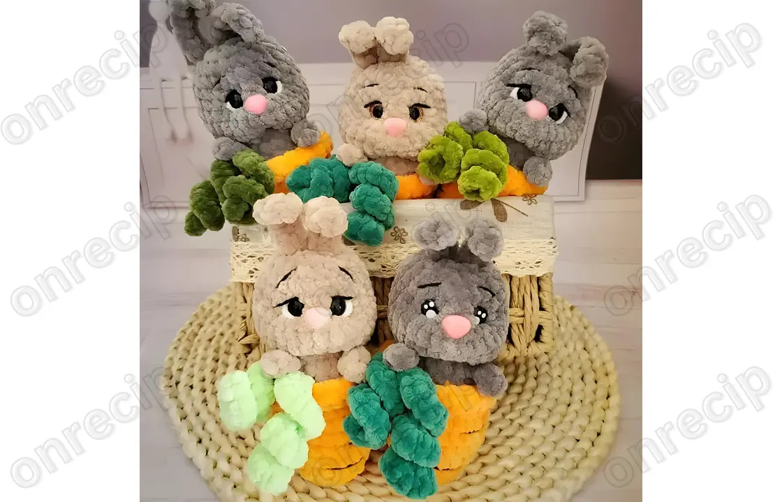 You are currently viewing Little Carrot Bunny amigurumi free pattern