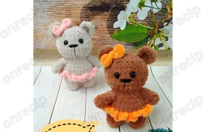 Read more about the article Little plush teddy bear amigurumi