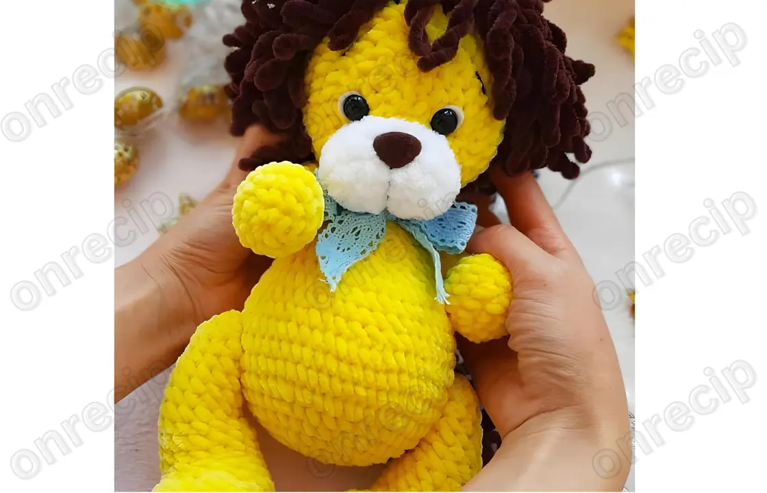 You are currently viewing Plush Crochet Lion Amigurumi Free Pattern