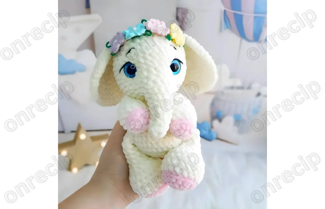 You are currently viewing Plush Elephant Free Amigurumi Pattern