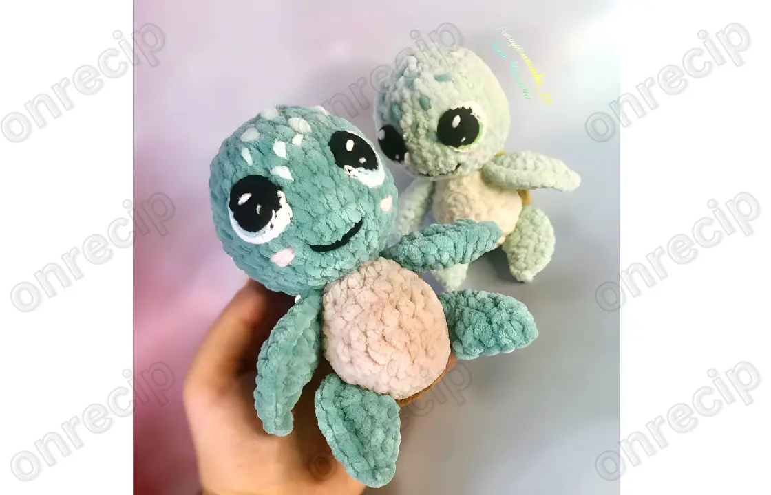 You are currently viewing Plush Turtle Free Amigurumi Pattern