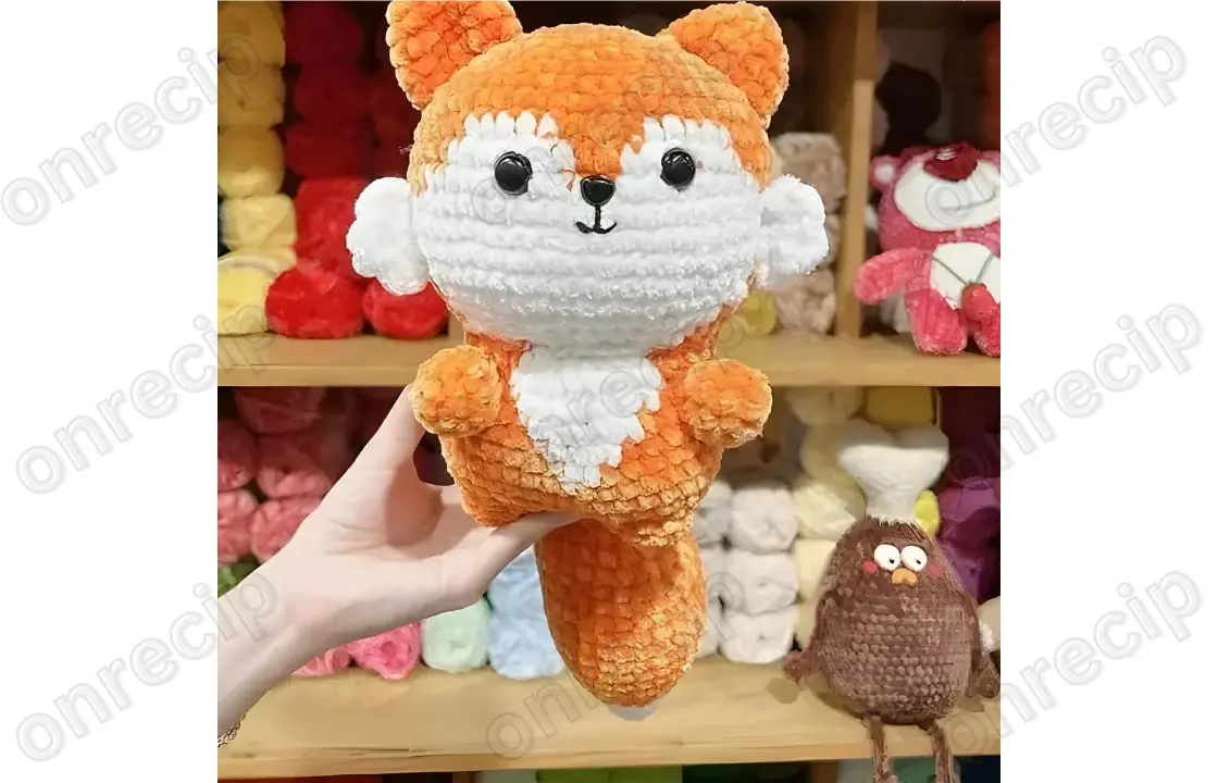 You are currently viewing Plush fox amigurumi free pattern