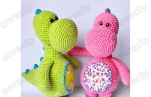 Read more about the article Sweet Dinosaur Free Amigurumi Pattern