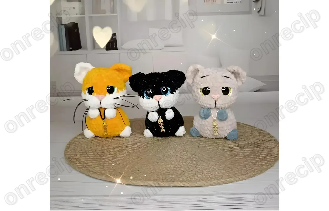 You are currently viewing The big-eyed kittens free amigurumi pattern