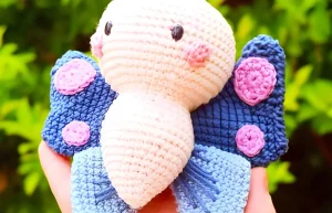 Read more about the article Toy Butterfly Amigurumi Free Pattern