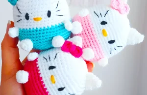 Read more about the article Toy Hello Kitty Free Pattern