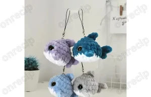 Read more about the article Amigurumi Free keychain shark crochet pattern