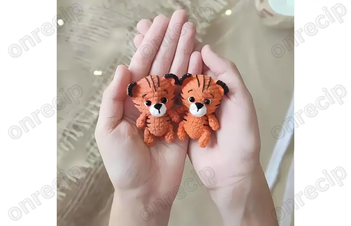 You are currently viewing Amigurumi little tiger free crochet pattern