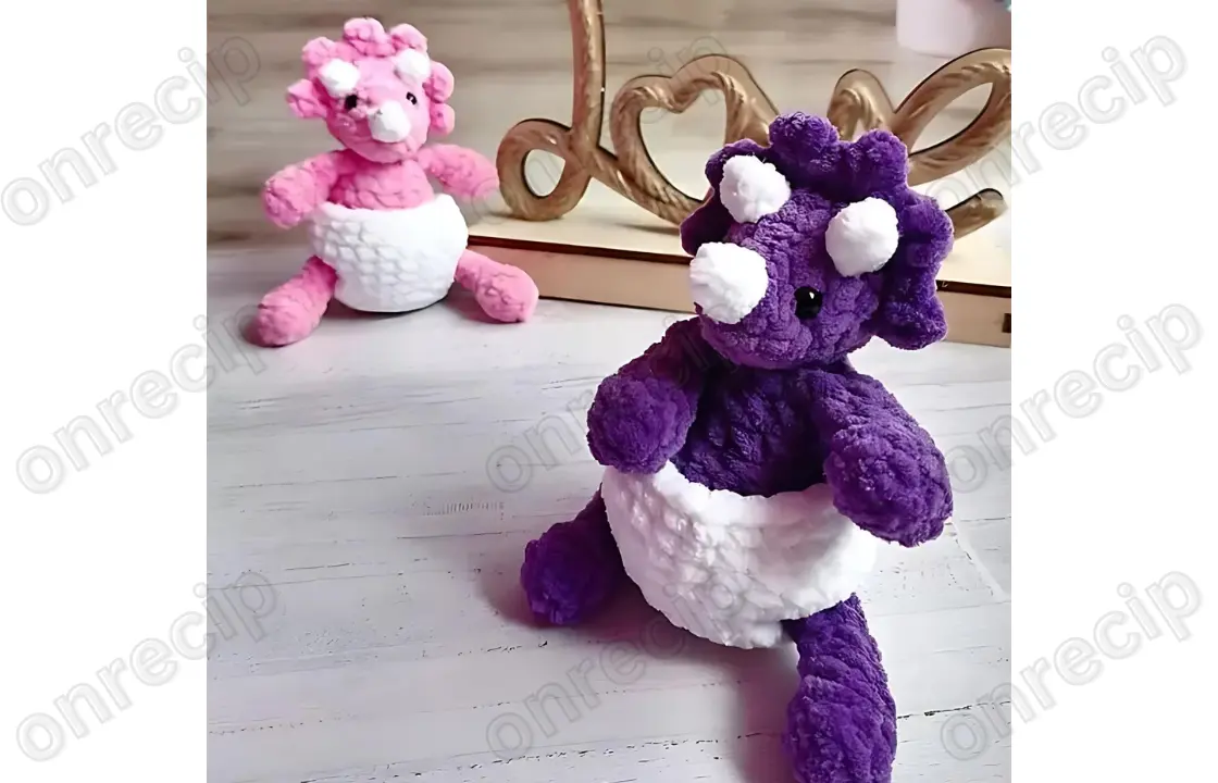 You are currently viewing Free Amigurumi Mini-Dino Crochet Pattern