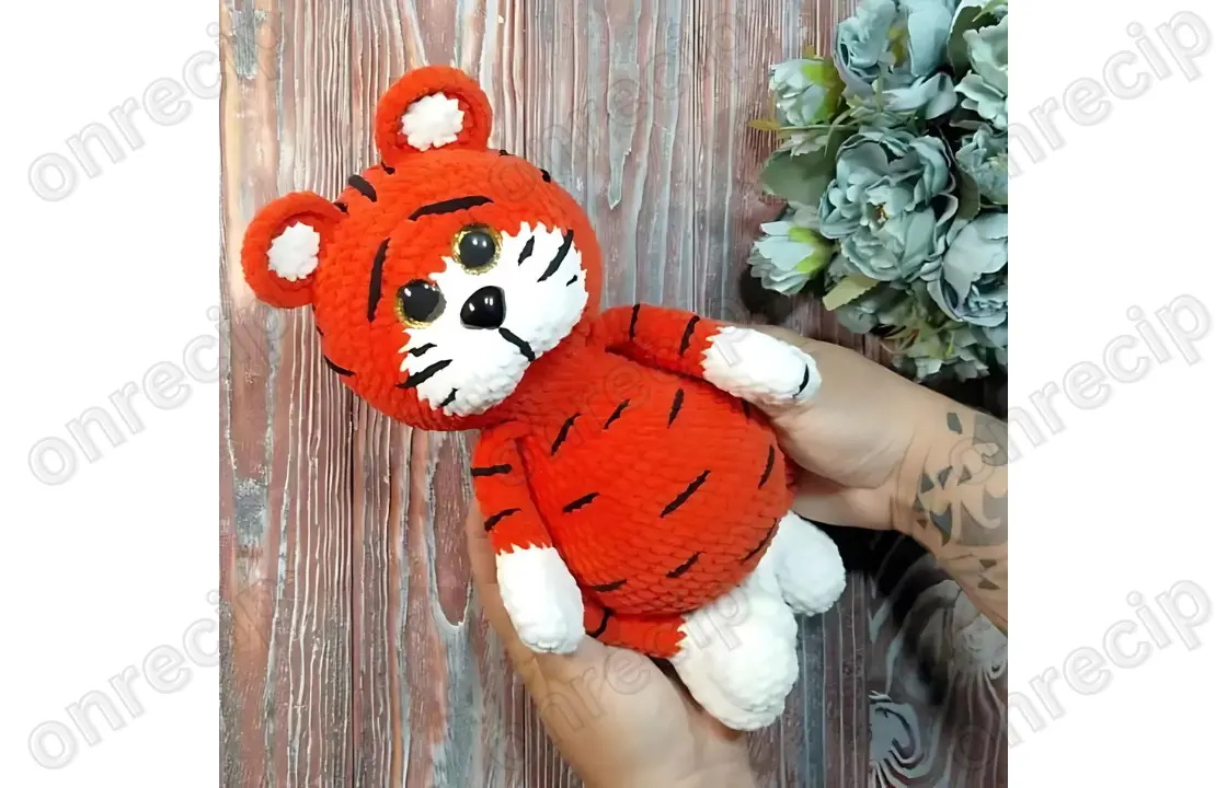 You are currently viewing Free Amigurumi cute tiger crochet pattern