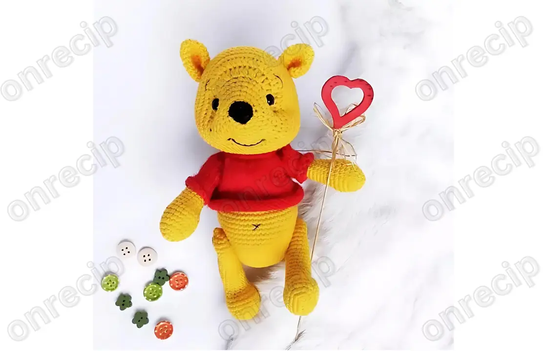 You are currently viewing Free amigurumi Winnie the Pooh crochet pattern